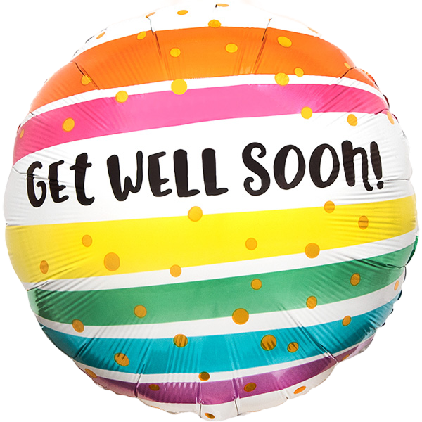 Standard Get Well Bold Stripes